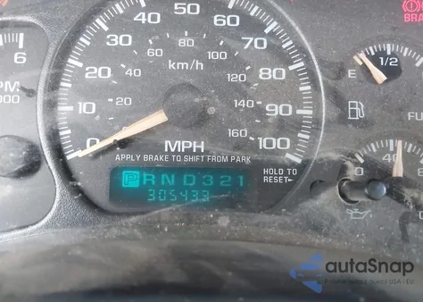 2002 Chevrolet Tahoe Lt из США, поврежденный, VIN 1GNEC13Z22J333267